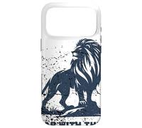 Alpha Men Women Kids Lion Lover Silhouette Animal King Roar Case for iPhone 17 Pro Max
