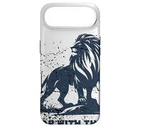 Alpha Men Women Kids Lion Lover Silhouette Animal King Roar Case for iPhone Air