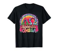 Alpha Omega I Am The and The Omega Quote T-Shirt
