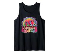 Alpha Omega I Am The and The Omega Quote Tank Top