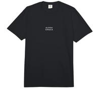 Alpha Omega Minimalist Christian Comfort Colors Adult Heavyweight T-Shirt