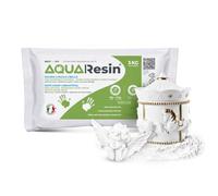 Aqua Resin® - Alpha Plaster (White Mineral Resin) | Satin Porcelain Effect, Ready with Water | Safe & Non-Toxic | Intense White & Colorable | for DIY, Molding & Artistic Creations (3 kg)