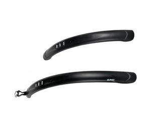 Alpha Plus Front & Rear Clip On Easy Fit 700c Hybrid Bike Mudguards - APMG12
