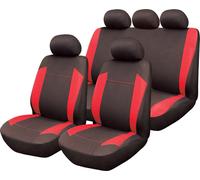 Alpha Red & Black Seat Cover Set