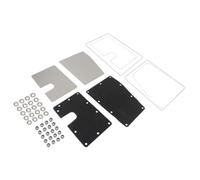 Alpha Rider Door Security Shield Kit for Ford Transit Custom 2012-2023 | Fits Side And Rear Doors, 2.5mm Steel, Helps Prevent Drilling And Break In, Direct Fit Installation, Security Upgrade
