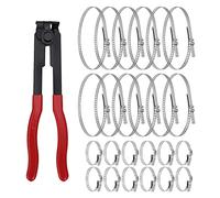 Alpha Rider for Auto/ATV CV Joint Axle Boot Clamp Pliers Tool with 24 Crimp Bands,Ear Type Extension for Most Cars,Universal Car Band Tool Kit