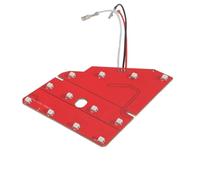 Alpha Rider LED Brake Light Board O/S Driver Side High Brightness Replacement Compatible with 2006-2014 Nissan Qashqai/Qashqai+2 (J10), B003339B