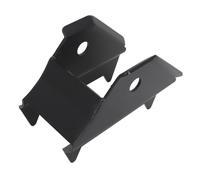 Alpha Rider Left Side Leaf Spring Mount Bracket Front Offside Compatible with Nissan Navara D40, Reinforced Chassis Repair 50383+A, 1Pcs Black