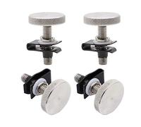Alpha Rider Lengthen Saddlebag Locks Mounting Security Theft Deterrent for Harley Touring 1985-2020 Stainless Steel