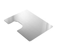Alpha Rider Rear Door Security Plate for Ford Transit Custom | for 2012-2023 Models, Heavy Duty Steel Construction, Anti Theft Protection, Rear Barn Door Design