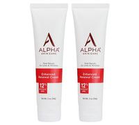 Alpha Skin Care Enhanced Renewal Cream Anti-Aging Formula 12% Glycolic Alpha Hydroxy Acid (AHA) Reduces Lines & Wrinkles For Normal to Dry Sk