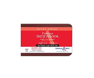 Alpha Softcover Sketchbook 5.5X3.5 Ls