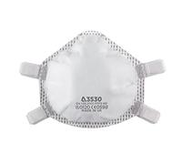 Alpha Solway 3530 UK Made Pack of 5 Latex Free FFP3 Disposable Respirators EN 149:2001+A1:2009