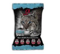 Alpha Spirit Fish Cat Treats | Gluten Free | Grain Free | High Nutritional Values | Suitable For All Cat Breeds (50g (Pack of 24))