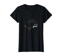 Alpha Status: Fierce Wolf Leadership Icon T-Shirt, Women, Black, S