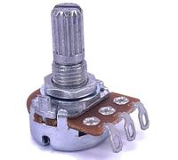 Alpha Taiwan Potentiometer B500K 500K Linear 16mm Base Solder Lugs for Amplifiers - Effects Pedals and Other Electronics