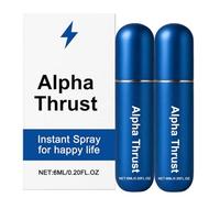 Alpha Thrust, 2025 New Alphathrust Instant Spray, Delay Sprayer for Long Last Men, Enhance Masculine Charm, Fast-Acting, 6ml (6ml, 2pcs)