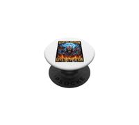 Alpha Tiger Meme Give Me Protein Brainrot Men Funny PopSockets Adhesive PopGrip