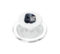 Alpha Wolf Graphic Funny Men Wildlife Nature Gift PopSockets PopGrip for MagSafe