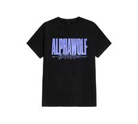 Alpha Wolf - Half Living Things - T-Shirt - black - M - 100% Cotton M
