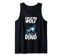Alpha Wolf IT'S A WOLF THING Funny Wolf Pack Tank Top