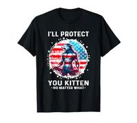 Alpha Wolf Shirt Funny I'll Protect You Kitten Wolf Meme T-Shirt