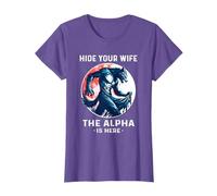 Alpha Wolf Shirt Werewolf Meme Shirts for Men Wolf Meme T-Shirt
