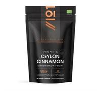 Alpha01 Alpha01 Organic Ceylon Cinnamon 1400mg 90 Capsules