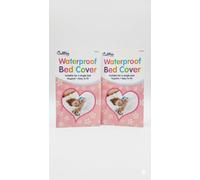 Alpha7 2 Pack Waterproof Bed sheet for Single bed 200x100cm Perfect for potty training & everyday spills Sofa protection from Pets Perfect for kids, adults, and pets. Easy to wash