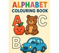 ALPHABATES COLOURING BOOK FOR KIDS: Fun and Educational A to Z Coloring Pages for Toddlers and Preschoolers - Learn Letters with Animals, Objects, and More!