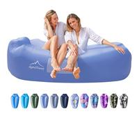 AlphaBeing Inflatable Lounger, Beach Chair Accessories, Air Sofa, Hammock, Inflatable Couch for Camping, Backyard or Lake with Compression Chambers, Ideal Outdoor Gifts for Adults