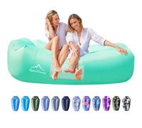 AlphaBeing Inflatable Lounger, Beach Chair Accessories, Air Sofa, Hammock, Inflatable Couch for Camping, Backyard or Lake with Compression Chambers, Ideal Outdoor Gifts for Adults
