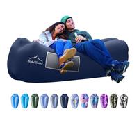 AlphaBeing Inflatable Lounger - Best Air Lounger Sofa for Camping, Hiking - Ideal Inflatable Couch for Pool and Festivals - Perfect Inflatable Beach Chair for Adults