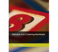 Alphabet A to Z Coloring Worksheet