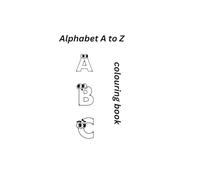 Alphabet A to Z colouring book