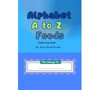 Alphabet A to Z Foods Worksheet Set
