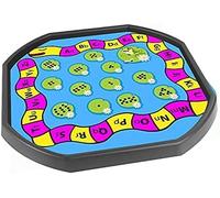Alphabet and Numbers Lily Pad Vinyl Tuff Tray Insert - 60 x 60 cm - Ideal for Mini Tuff Spot Tuff Tray - Tuff Tray NOT Included