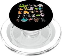 Alphabet Animal ABC Learning A-Z List for boys and girls PopSockets PopGrip for MagSafe