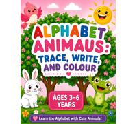 Alphabet Animals: trace, write, and colour
