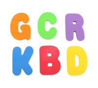 Alphabet Bath Toys - Educational Bath Accessories, 36pcs Floating Learning Set | Foam Letters And Numbers, Water Safe Soft Toys For Tub Play, Bathing Time, Motor Skills And Colour Recognition