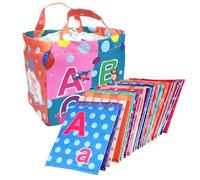 Alphabet Cards, Educational Cloth Letters, Letter Learning Flash Cards, Soft Letter Toys, Alphabet Flash Cards, Early Learning Cards, Kids Educational Toys, Letter Recognition Cards
