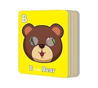 Alphabet Cards, Letter Preschool Flash Cards, Fun Educational Game, Animal Alphabet Toy for Home Classroom Activities Childhood Practice Recognition