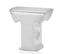 Alphabet Charms 925 Sterling Silver Beads Letter Initial T Charm Anniversary Charm Words Charm fits Pandora Charms Bracelet (T)