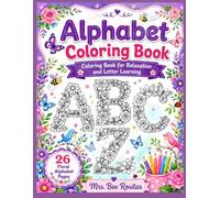 Alphabet Coloring Book: Coloring book for relaxation and Letter learning