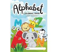 Alphabet Coloring Book: Educational-Trace and Color