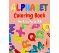 Alphabet Coloring Book for Kids: Fun & Easy Learning A-Z Coloring Pages