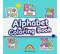 Alphabet Coloring Book: Fun ABC Coloring Pages for Kids Ages 4-8, A Back to School Activity Book