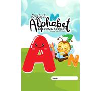 Alphabet coloring booklet english: Fun and Easy Alphabet Learning for Kids