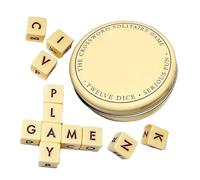 Alphabet Dice Game, The Crossword Solitaire Game, Crosswords Dice Game, English Letter Dice Set, Find Out The Word Game, Letter Game Board Game For Family Game Night