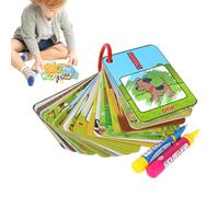 Alphabet Drawing Cards, Water Painting Alphabet Cards,Flashcards for Learning Alphabet and Painting | Coloring Cards with Alphabet and Numbers, Educational Toy for Boys and Girls